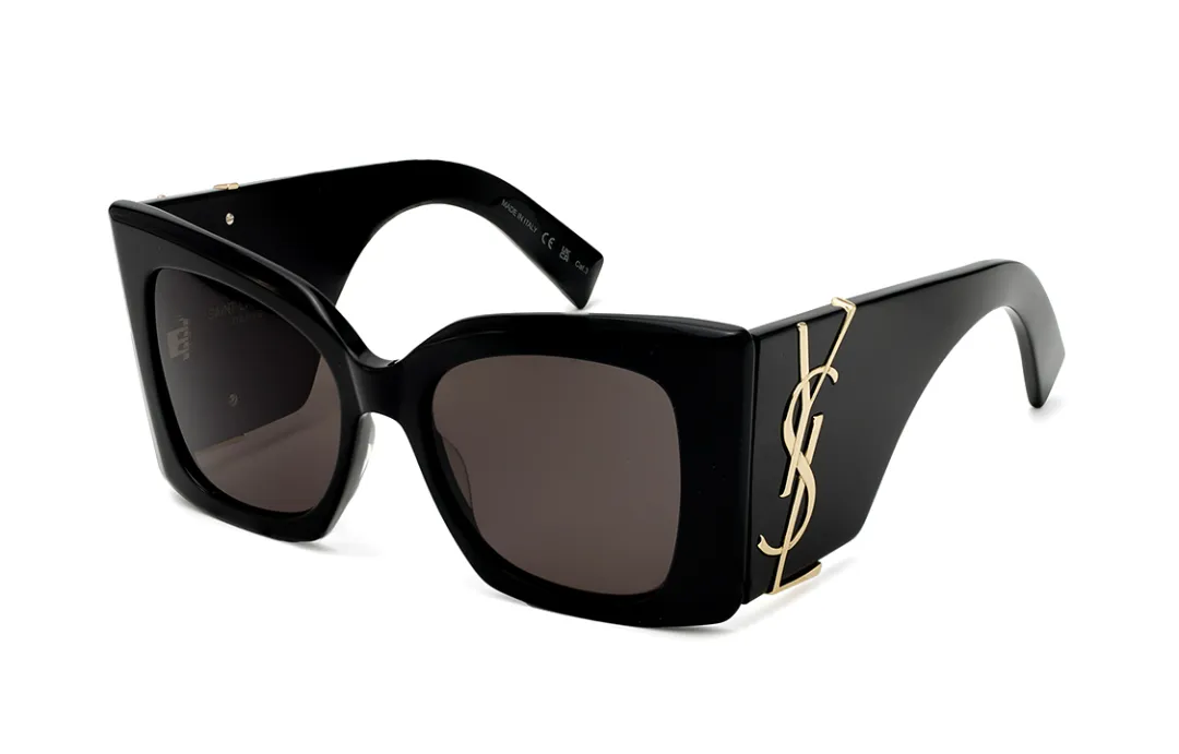 SAINT LAURENT Eyewear Blaze Geometric frame Sunglasses