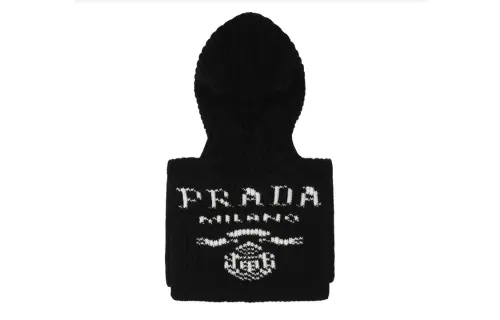 PRADA Cashmere Hats & Caps Women's Black