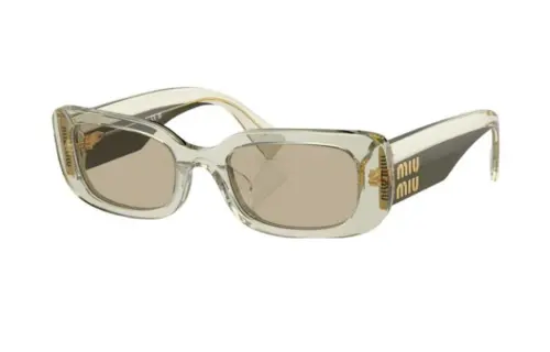 MIU MIU Rectangle-frame Tinted Sunglasses