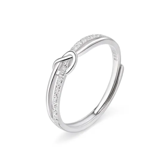MGS 999 Fine Silver Women's Honey Ring Women's Couple Rings