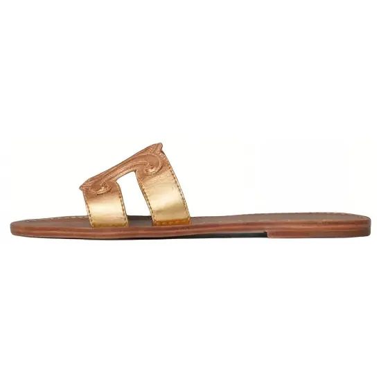 CELINE Slide Slippers Women's Brown