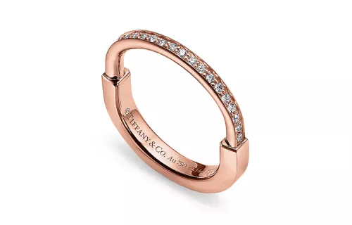 TIFFANY & CO. 18K Rose Gold Rings Women's