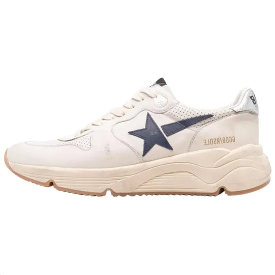 Golden Goose Running Sole Running Shoes Men Low-Top White