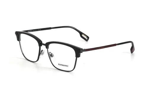Burberry Plate Frame Square Eyeglass Frames Unisex