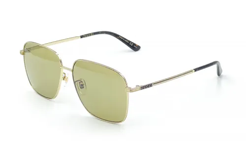 GUCCI Irregular Shape Sunglasses Unisex