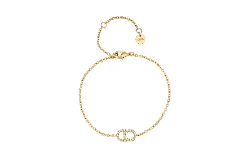 Dior logo-charm bracelet