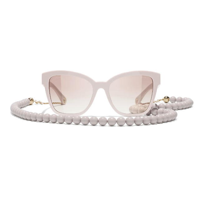Очки Chanel (коричневые) — фото 3