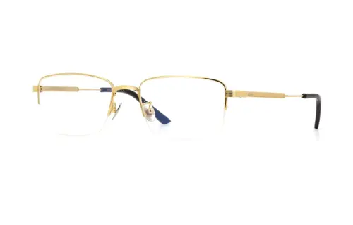 Cartier Rectangle Semi Rimless Glasses