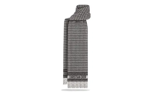 DIOR Knit Scarves Women's Black