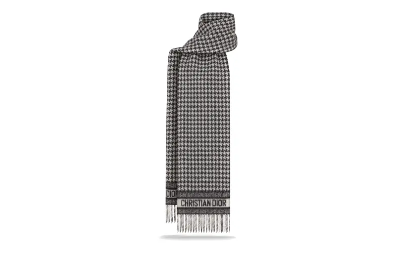 DIOR Knit Scarves Women's Black