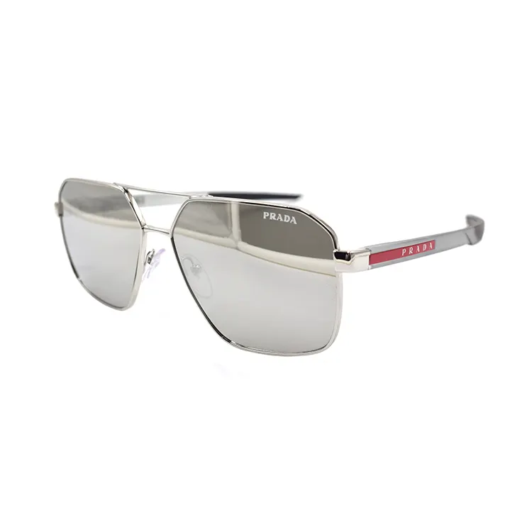 PRADA Linea Rossa Logo print Geometric Sunglasses