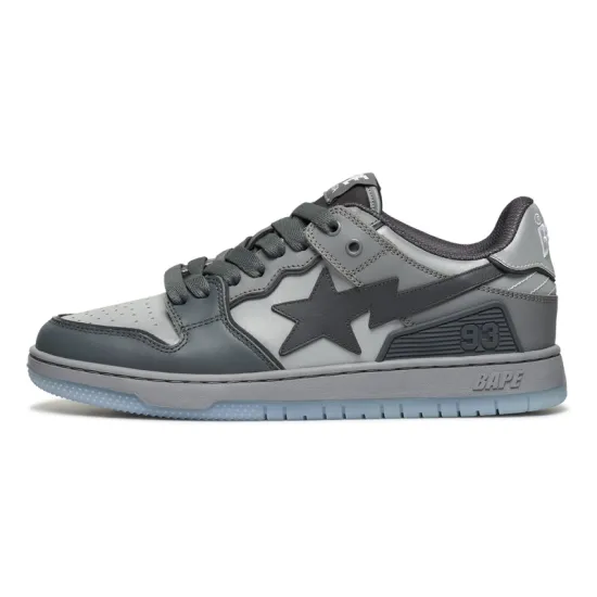 A BATHING APE Skateboard Shoes Men Low-Top