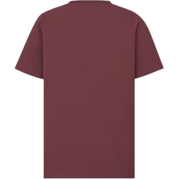 Мужская футболка Dior Cd Icon T-Shirt, Relaxed Fit (темно-красная) — фото 2