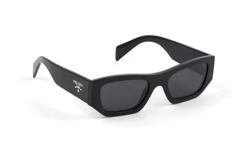 PRADA Eyewear Cat eye Logo engraved Sunglasses
