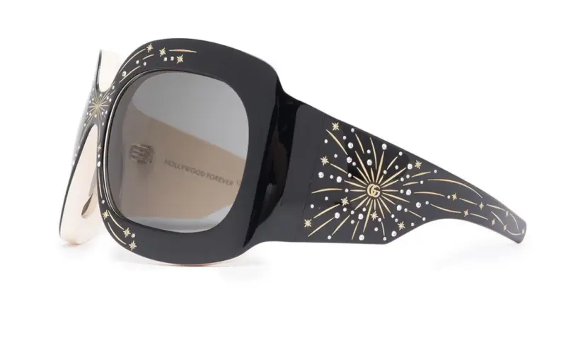 GUCCI Shield Wrap Sunglasses