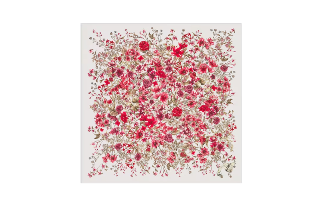 DIOR Patterned Print Scarves Women's Multicolor