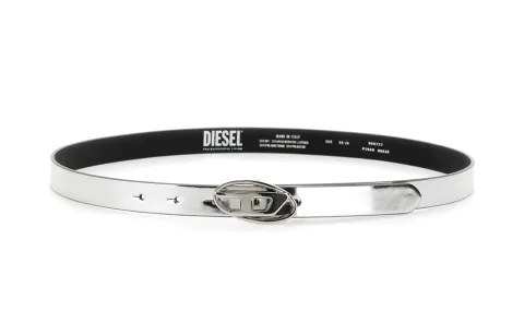 Diesel 1DR logo-buckle belt