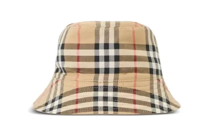 Burberry check-print reversible bucket hat