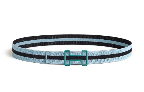 HERMES Tonight Color Stainless Steel, Rubber, Nylon Belts Men's Width 3.2cm