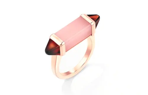 CARTIER Les Berlingots De Cartier Collection Rings Unisex Rose Gold