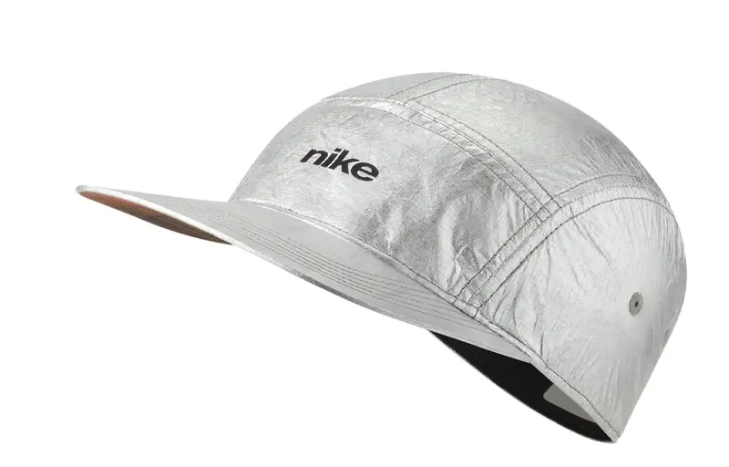 Nike Polyethylene Baseball Caps Unisex Silver