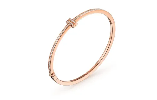 TIFFANY & CO. T Japanese And Korean Sweet Style Bangles Women's