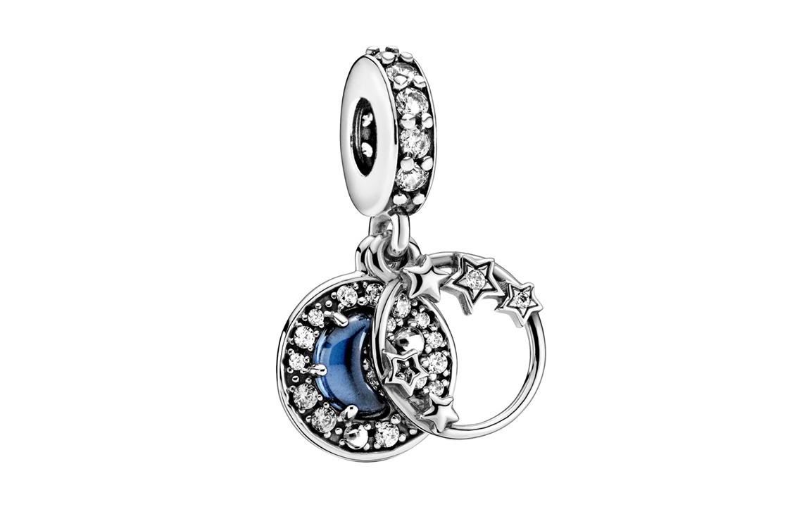 Женский шарм-подвеска Pandora (серебристый) — фото 2