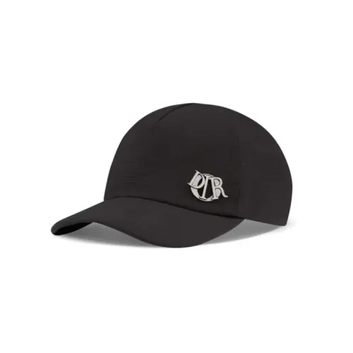DIOR Cotton Baseball Caps Men's Black