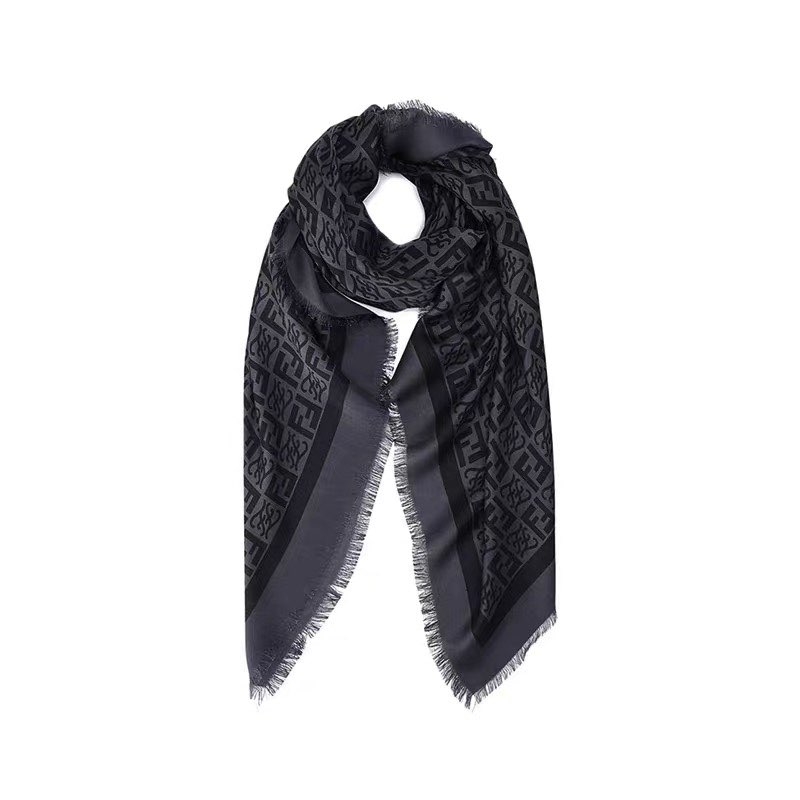 Платок Fendi FENDI (коричневый)