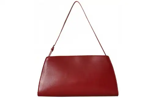 THE ROW Smooth Calfskin Evening Bag Handbag, Shoulder Bag Women's Red
