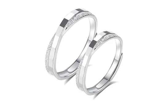 Asia Star 999 Fine Silver/S925 Silver Rings Unisex