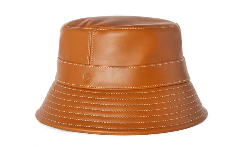 Loro Piana Cotton Bucket Hats Women's Brown