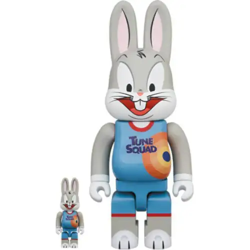 BE@RBRICK R@BBRICK Space Jam BUGS BUNNY 100%+400% trendy doll