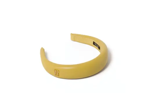MIU MIU Headbands Women's Yellow