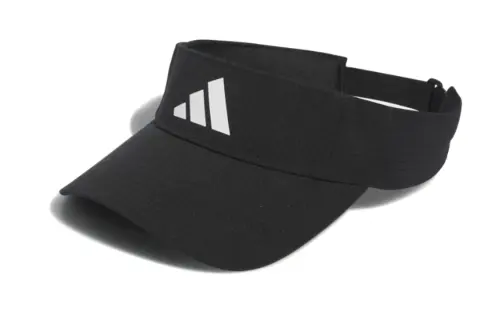 Adidas Recycled Polyester Elastane Sun Protection Hats Unisex Black