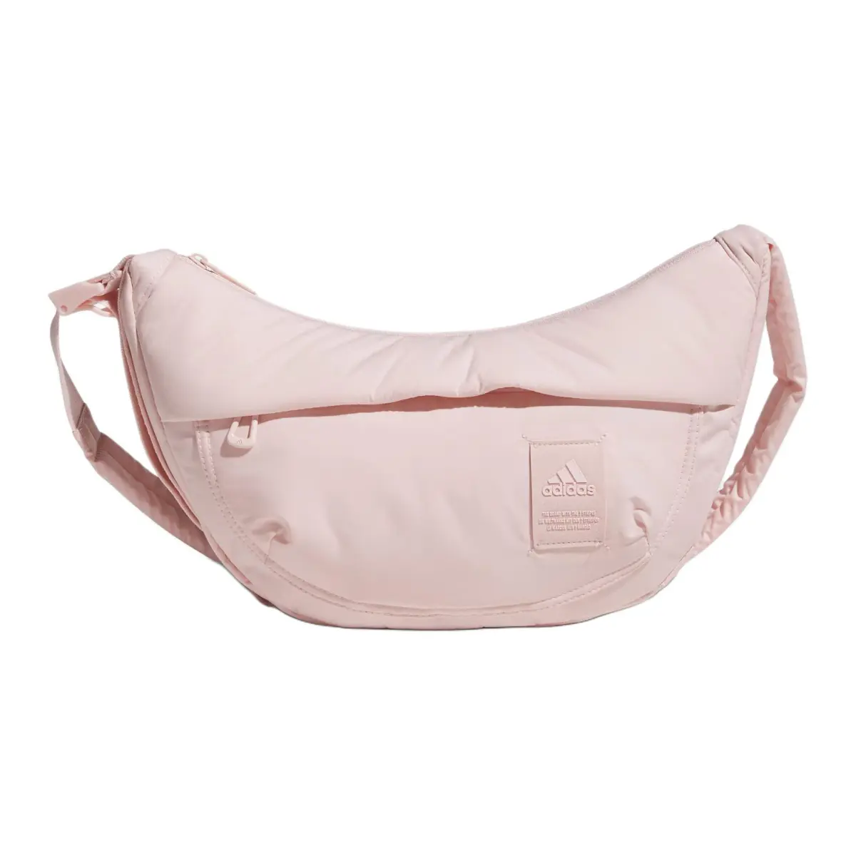 Adidas Recycled Polyester Crossbody Bag, Shoulder Bag Regular Women's Pink