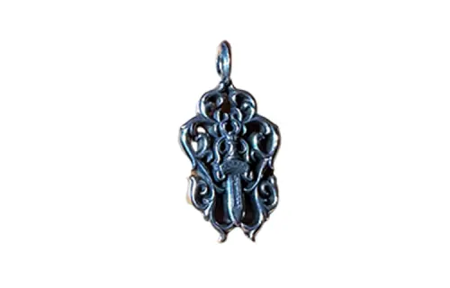 Chrome Hearts Pendants Unisex Black
