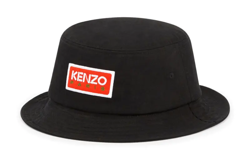 KENZO Logo Patch Bucket Hat