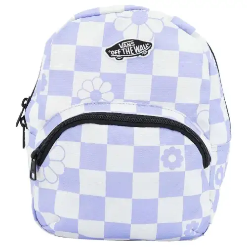Vans Polyester Backpack Mini Unisex White/Light Purple