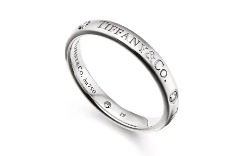 TIFFANY & CO. Diamond Diamonds Unisex Silver