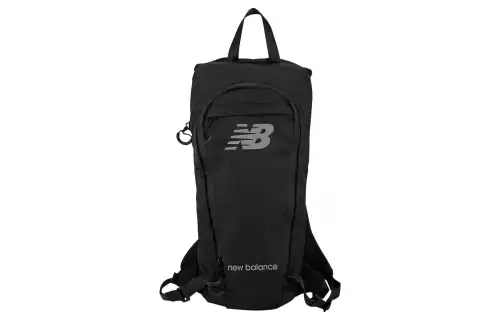 New Balance New balance, sports nylon black backpack for men and women, for running, for beloved