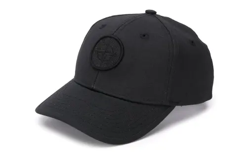 Stone Island embroidered-logo baseball cap