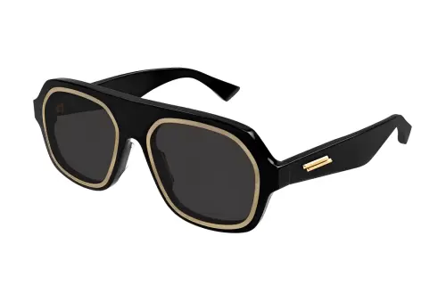 Bottega Veneta Eyewear Aviator Frame Sunglasses