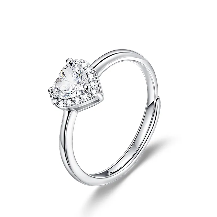 FANCI 925 Sterling Silver Ring Pair Women's
