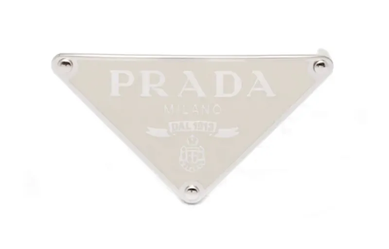PRADA Metal Accessories Men's Silver
