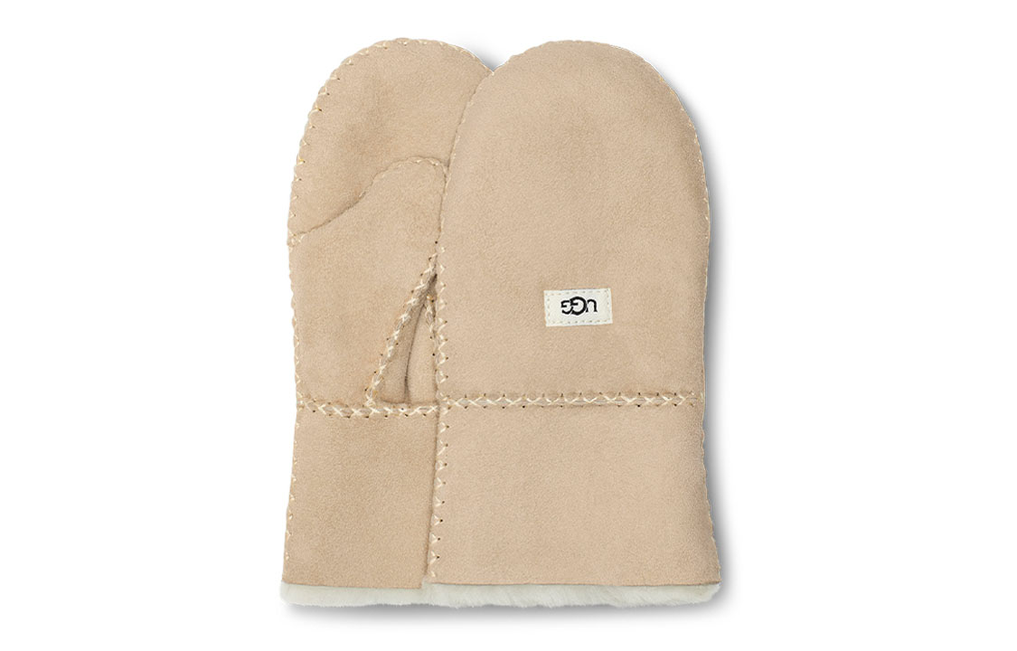 Детские варежки UGG (хаки)