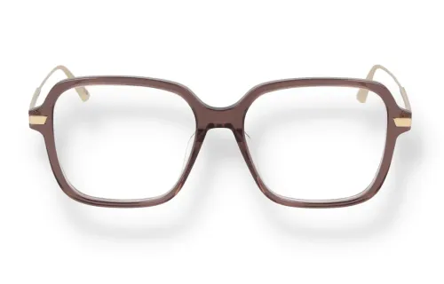DIOR Acetate Irregular Shape Eyeglass Frames Women's Brown