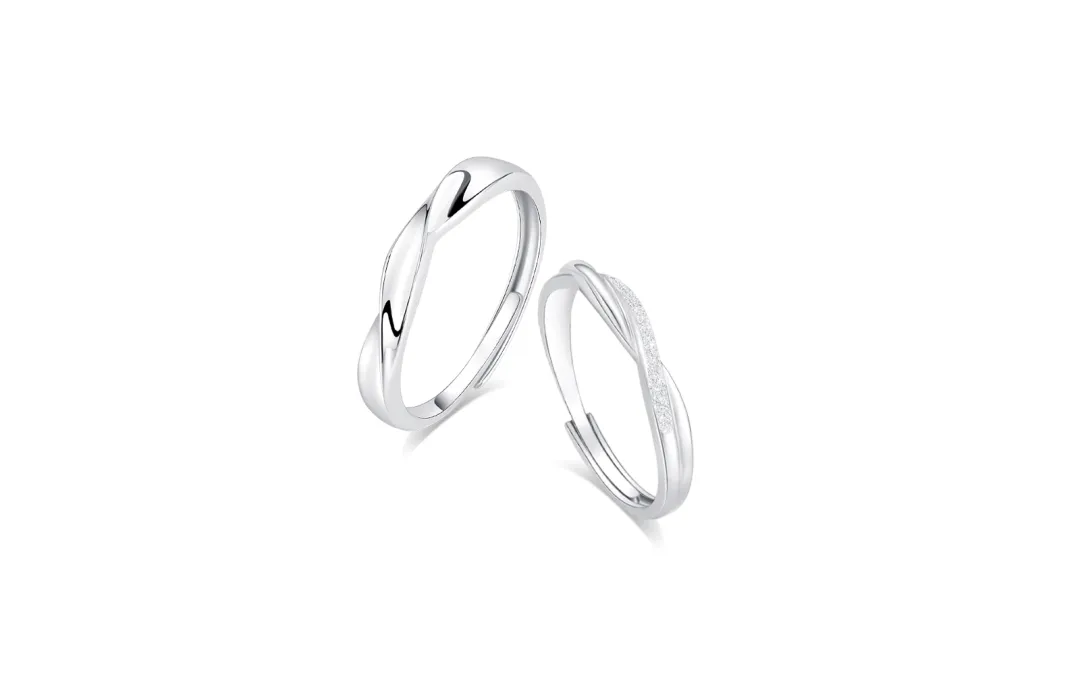 MISS TOOYA 999 Fine Silver Rings Unisex