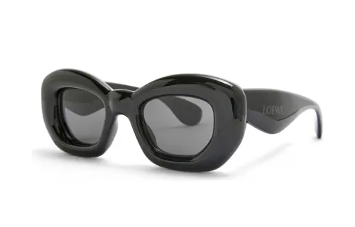 LOEWE Irregular Shape Sunglasses Women's Black