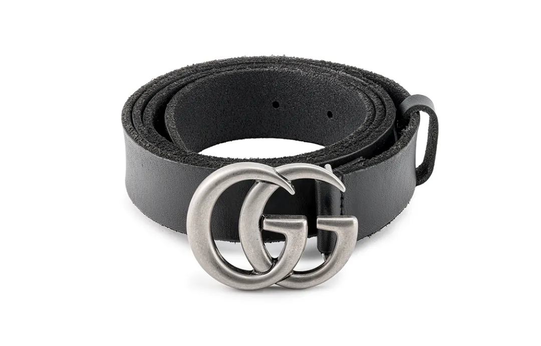 GUCCI Gg Logo Buckle Belt